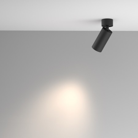 Technical C082CL-01-GU10-B, 1XGU10, 10W ceiling lamp, 10W, 5.4x5.4x14.6 cm, black color is black-2