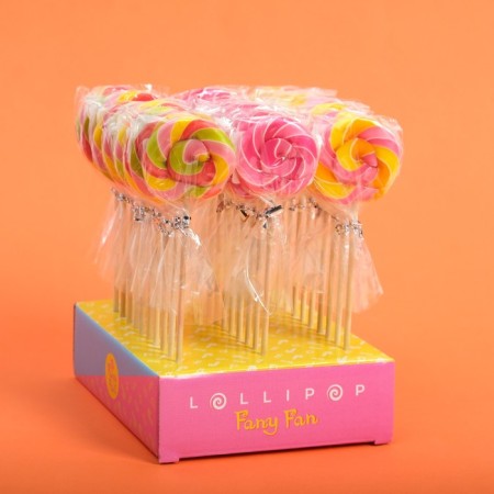 Caramel Lollice disk, with tastes mango, raspberries, melon, 15 g-2