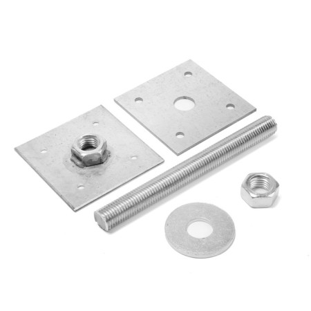 Anker "Tundra", adjustable in height, M20, 200x100x4 mm-5