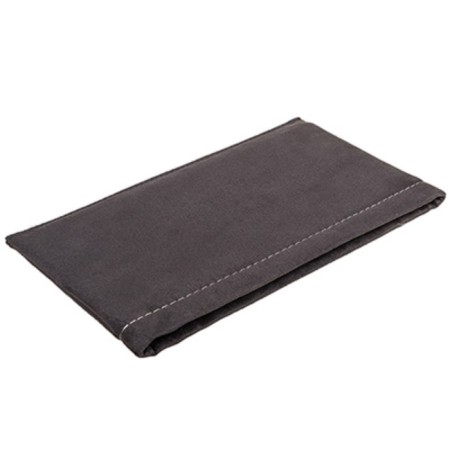 Carman-organizer between SkyWay seats 29x16 cm, alcantara, gray, white line, s06402004