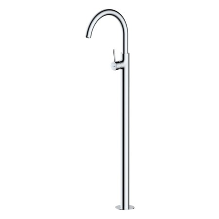 Wasserkraft Main 4153 sink mixer, single -row, floor, brass, chrome