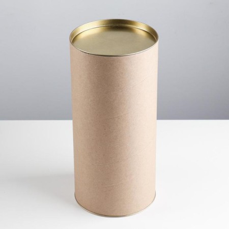 TUBUS 120x260 mm (240 mm inside height), dense cardboard, metal cover-3