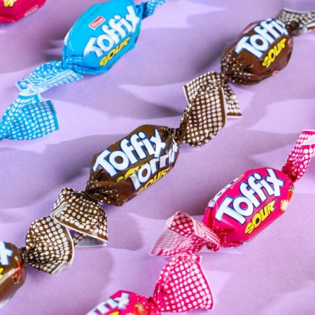 Chewing sweets TOFFIX SOUR MIX, 1 kg-3
