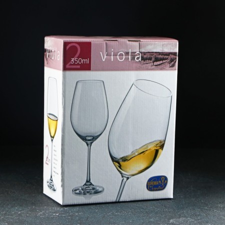 A set of glasses for the wine "Golden Spiral", 350 ml, 2 pcs-3