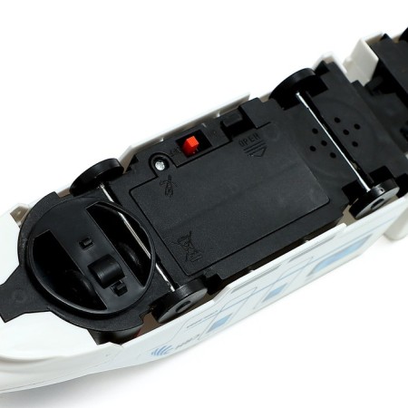 The train is "fast", light, sound, batteries-5
