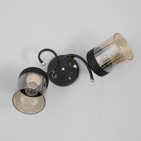 Ella chandelier 2he27 40w Black 46x25x26 cm Bayerlux-4