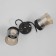 Ella chandelier 2he27 40w Black 46x25x26 cm Bayerlux