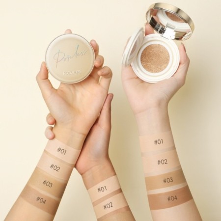 Cream-Kushon Tonal Focallure Poreless Matte Air Cushion Foundation, Tone 101, 10 g-1