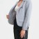 Women's jacket Emporio Armani, Gray Melange, Rr. 42