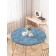 Tables on the table "Nature", round, oxford, elastic band, size 120x120 cm, diameter 75-100 cm