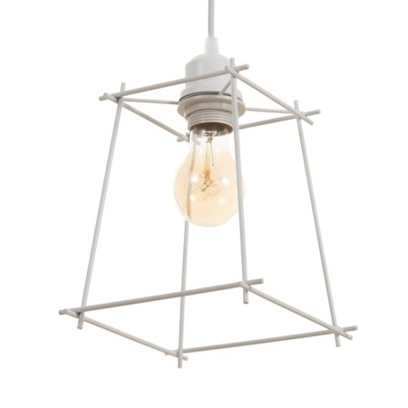 Bayerlux lamp "Angelo" 1x40W E27 white 18x18x70cm-1