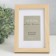 Photo frame MDF "Ellis" 10x15 cm, with a paspartu, natural 76715