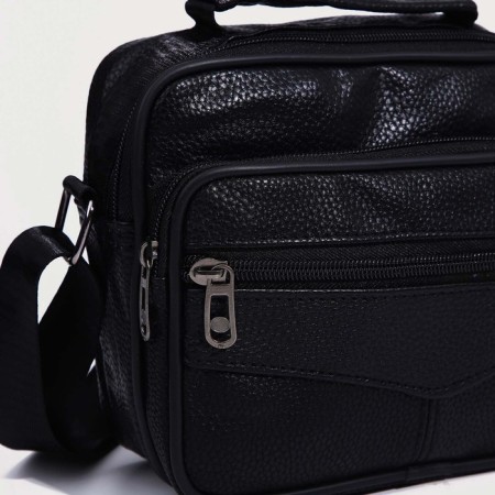 Male bag, black color-3