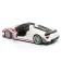 Racing machine BBURAGO Porsche 918 Weissach, Die-Cast, 1:24, white color