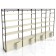 The drive of a wall rack with doors l = 965 mm, the color is white