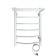 Electric towel "Sanprise" Classic P6, 400x600 mm, universal, white