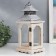 Climber tree "Lantern with a striped roof" aged set 2 pcs 31x14x14 52x20x20 cm