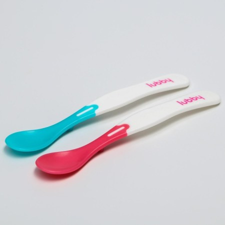 A set of thermo -sensitive spoons Lubby, +4 months, 2pcs-6