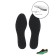 Shoes for shoes, antibacterial, 37-38 rr, pair, black color