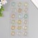 Stickers for creativity plastic "Light wealth" 9.3x20.4 cm