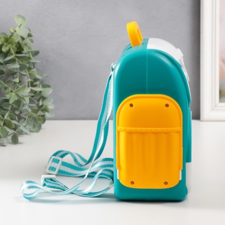 Pigpine Plastic "Backpack with dinosaurs" Sound AA 18x10x19.8 cm-1