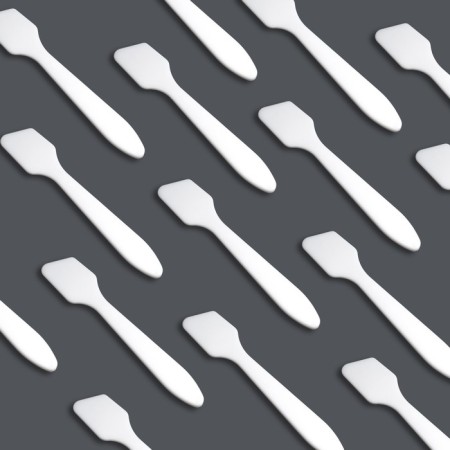 A set of cosmetic blades, 100 pcs, white color-2