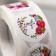 Stick Paper "Flower Mood" D = 2.5 cm 500 pcs in a roll 3x6.5x6.5 cm