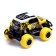 Radio -controlled jeep "graffiti", works on batteries, yellow color