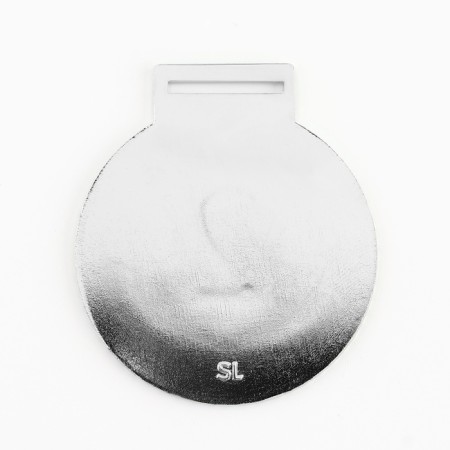 Prize medal, 196, 2nd place, d = 5 cm, silver-2