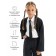 AMAROBABY StUDY LASS jacket for girls, height 152 cm, black color