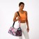 Sports bag, textura, average size, red color
