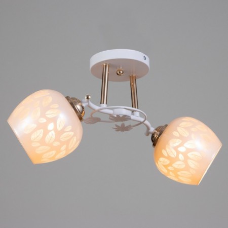 Causte "Fania" 2he27 40W white-gold 46x25x26 cm Bayerlux-1