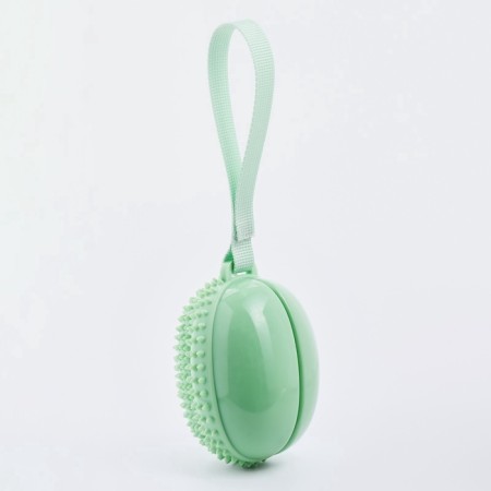 Toy Massage Pigor for Dogs "Fruit", 10.5 cm, TPR, mix of flowers-2