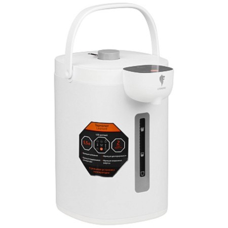 Thermopotes Leonord Le-1540, 1600 W, 5.5 l, adjustment t, sensor, white-2
