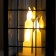 Nightmare "candles" LED batteries 3HAAA Black 13x13x38 cm