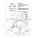 Cross -stitch "Flamingo", a set for creativity, 25 x 20 cm
