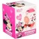 Micoline missile with a set of stickers, 22.5 cm x 18.5 cm x 17.5 cm "Mouse", Minnie Mouse