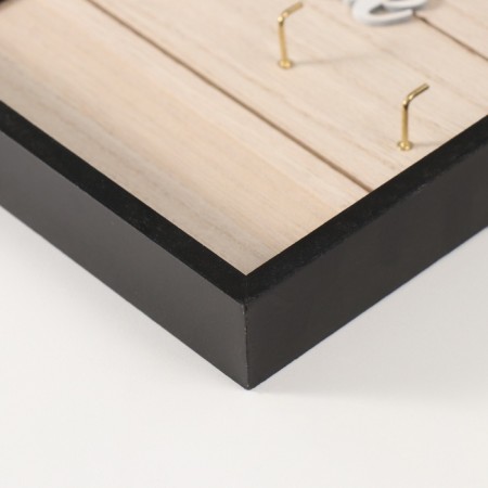 Souvenir wood wall calendar "houses" 30x20 cm-2