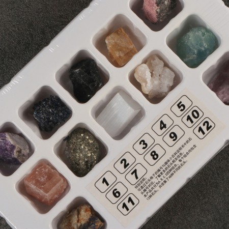 Collection of minerals, 12pcs-3