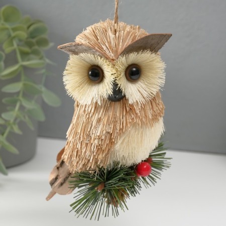 Souvenir Suspension "Filin on the Christmas tree" 9.5x7.5x13 cm-4