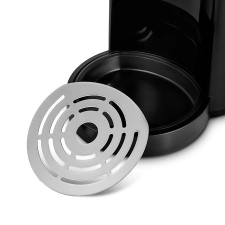 Coffee machine KitFort KT-7259, Rozhkova, 800 watts, 0.24 l, cappuccino, black-4