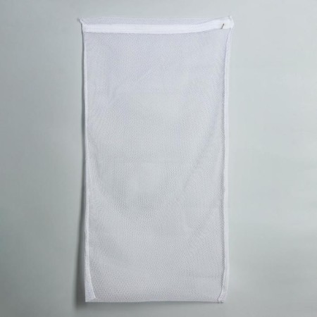 A bag for washing the laundry "Maxi", 47 × 90 cm, white color