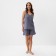 Women's pajamas (T-shirt, shorts) KAFTAN BASIC Size 40-42, gray-blue