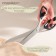 Clothing, heat -resistant handles, 10 ", 25.5 cm, black color