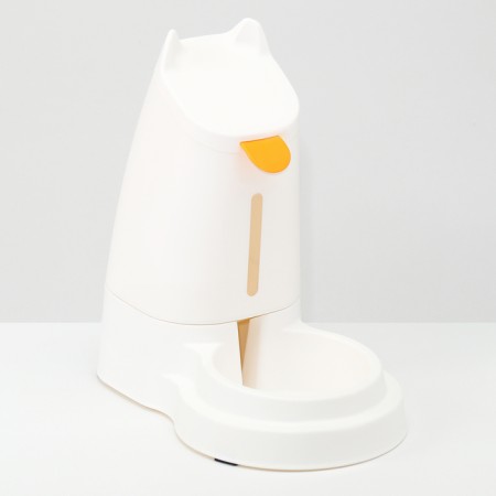 Auto -pound 3.8 liters, non -slip legs, white-1