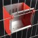 Bunker feeder for rabbits, without lid, plastic