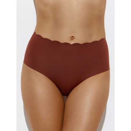 Panties women's slips maxi OMD Invisible, size 46, Terracotta color