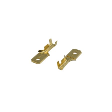 Terminal flat plug 6.3 mm 0.75-1.5 mm² (RP-P 1.5- (6.3) l = 20 mm) rexant