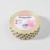 Kapron tape "Peas", 25 mm, 23 ± 1 m, beige color