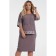Female suit, size 58, lilac color